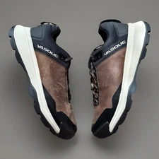 Vasque Horizon Low Men's 9 Trail Hiking Shoes Brown Leather Lace Up Low Top