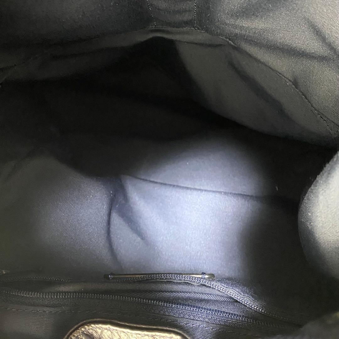 Condition COACH Pebbled Billy Backpack Large Capa… - image 9