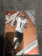 2022 Panini Phoenix Laser - Ja'Marr Chase /75, Jersey Kings Patch/399, Optic/179