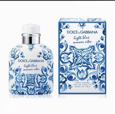 Dolce&Gabbana Light Blue Summer Vibes Eau de Toilette 4.2 fl oz Lemon Woody