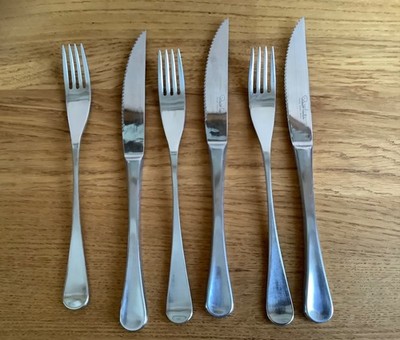 Robert Welch  Design 3 Set Steak Besteck Edelstahl 18/10