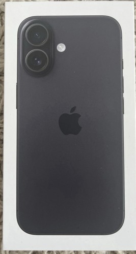 Apple Iphone 16 128gb Black , Brand New Sealed , Unwanted Upgrade