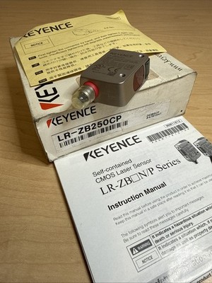 NEW! Keyence LR-ZB250CP CMOS Laser Distance Sensor