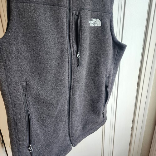 The North Face Men’s Fleece Vest - Gray – Size Large - Picture 5 of 7