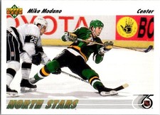 Mike Modano - 1991-92 Upper Deck - # 160 - Stars