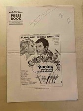 Docteur, il faut plaisanter ! Livre de presse 1967 Sandra Dee, George Hamilton