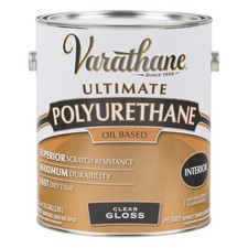 VARATHANE 9032 Polyurethane,Clear,Gloss,1 gal. 1TBK2