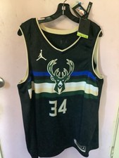 Nike Giannis Antetokounmpo Milwaukee Bucks Statement Swingman Jersey 3XL