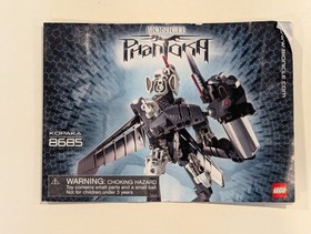 LEGO Bionicle 8685 Toa Phantoka Kopaka, All Parts + Book, Very Good Condition