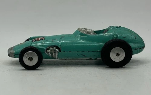 Vintage Corgi Toys Die-Cast Metal B.R.M Formula 1 Grand Prix Race Car Toy Car