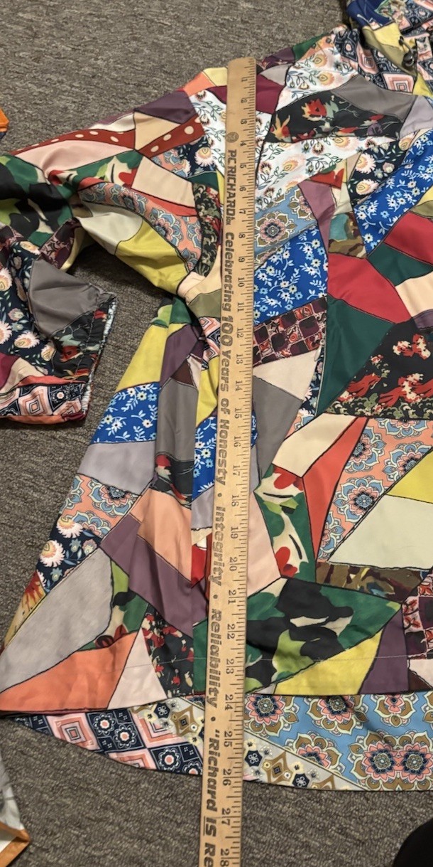 Johnny Was Medium Reversible Patchwork Print Jack… - image 9