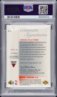 2003-04 Upper Deck Ultimate Collection - Ultimate Signatures