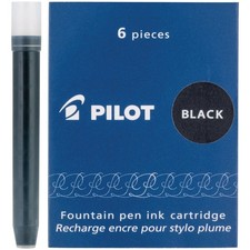Pilot Namiki IC100 Fountain Pen Ink Cartridge, Black Ink 69100 12 Cartridges