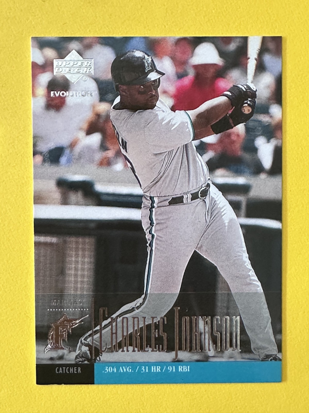 2001 Upper Deck Evolution #73 Charles Johnson