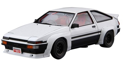 Aoshima 1/24 Tuned Car Series TRD AE86 Trueno N2 '85 Toyota Model Kit