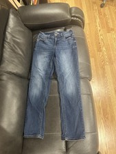 Time and Tru straight jeans size 4 blue