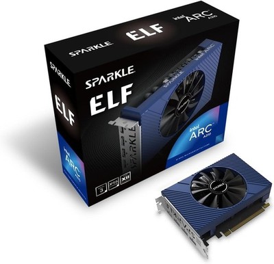 Sparkle Intel Arc A380 ELF SA380E-6G 6GB GDDR6 Graphics Card Single-Fan