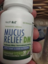 200 Count Mucus Relief DM Immediate Cough Treatment with Guaifenesin 400mg