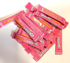    Strawberry Skittles Drink Mix To Go   50 Pack   Sugar  Free   Free shipping