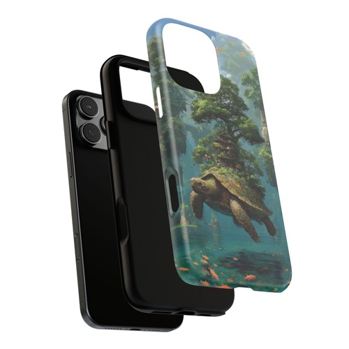 Floating Turtle Island Shell - Phone Cover Case for iPhone, Galaxy, Pixel - 第 12/261 張圖片