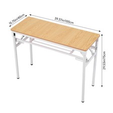 Folding Computer Desk Home Office Writing Table Study PC Laptop Workstation Desk