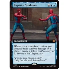 IMPOSTOR SYNDROME (EXTENDED ART) Marvel's Spider-man SPM Magic MTG MINT CARD