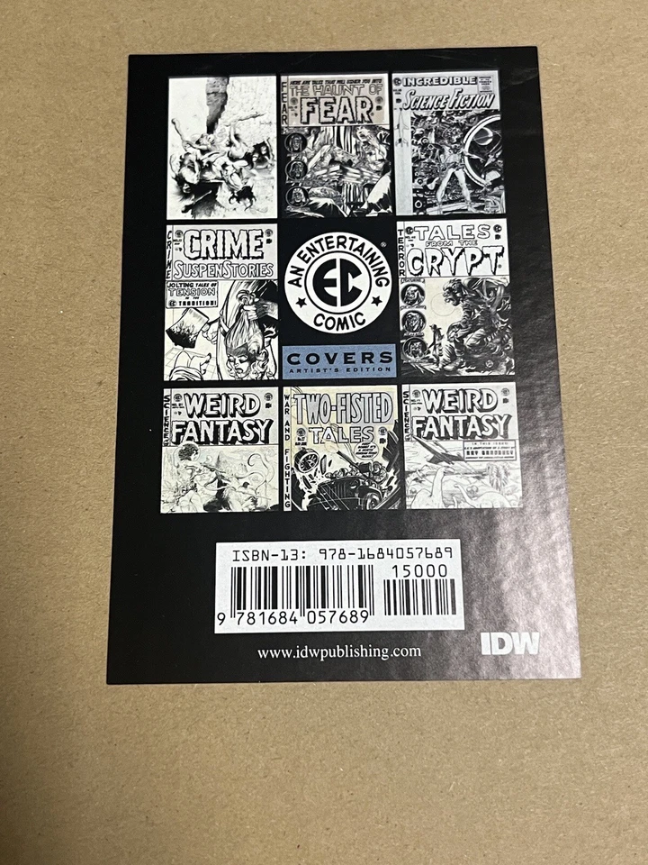 EC COVERS ARTIST’S EDITION HC (2021) IDW OVERSIZED 22X15 HARDCOVER NEW & SEALED - Image 4 of 4