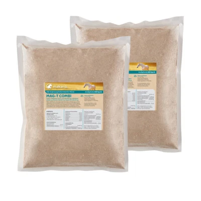 Makana MAG-T COMBI PULVER Magnesium Vitamine E Tryptophan Lysin 2 kg Pferde