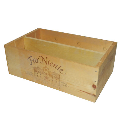 FAR NIENTE ESTATE BOTTLED Napa Valley 2018 Chardonnay Wood Wine Box Rare!