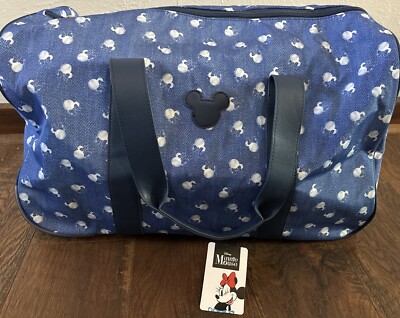 Bioworld Disney Minnie Mouse Rolling Duffel Bag Travel Carry on