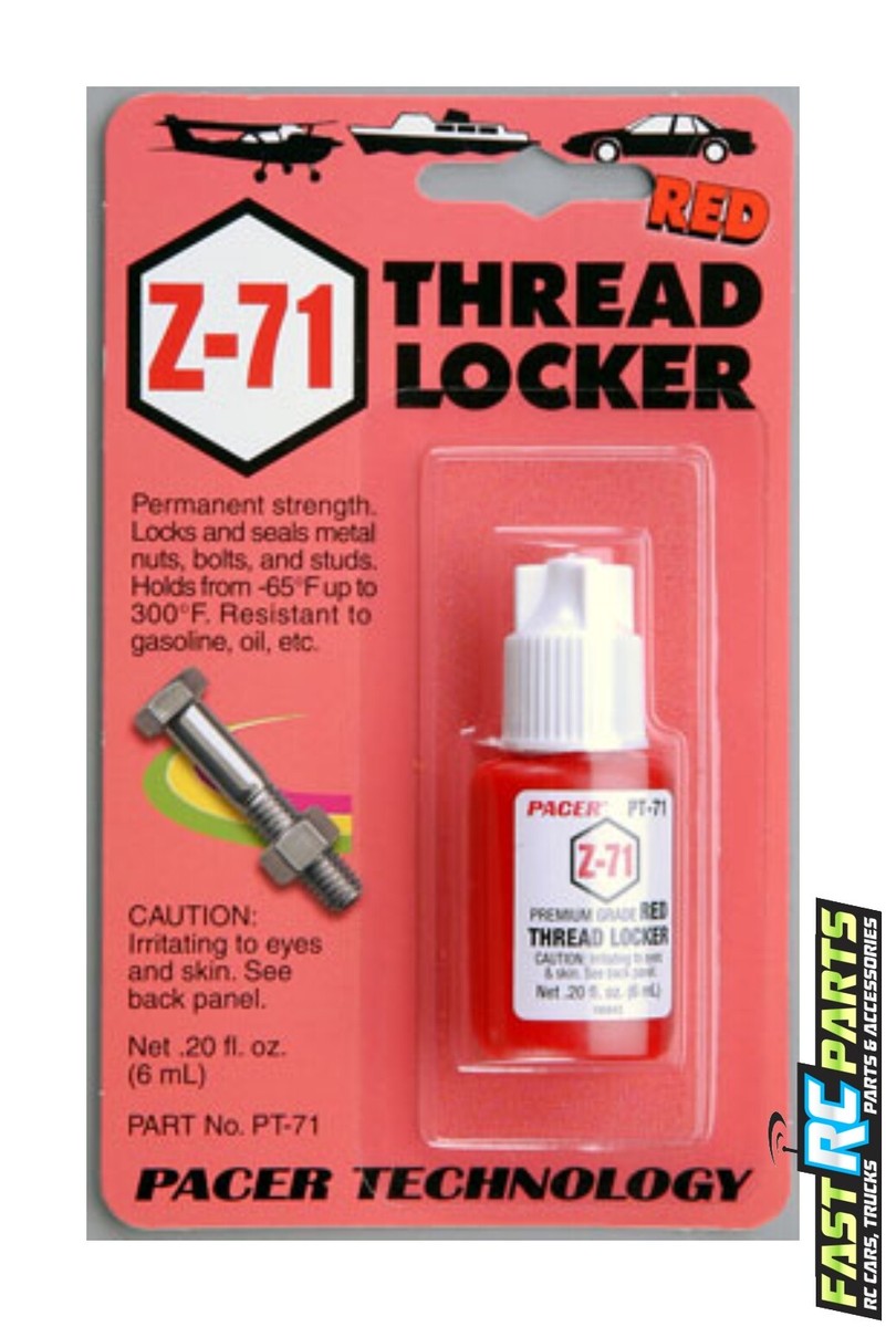 Pacer Technology Zap Red Thread Locker .20 oz PAAPT71 | eBay
