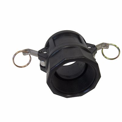 New Polypropylene 100D Camlock Fitting 1'' Female Coupler X 1'' NPT Female