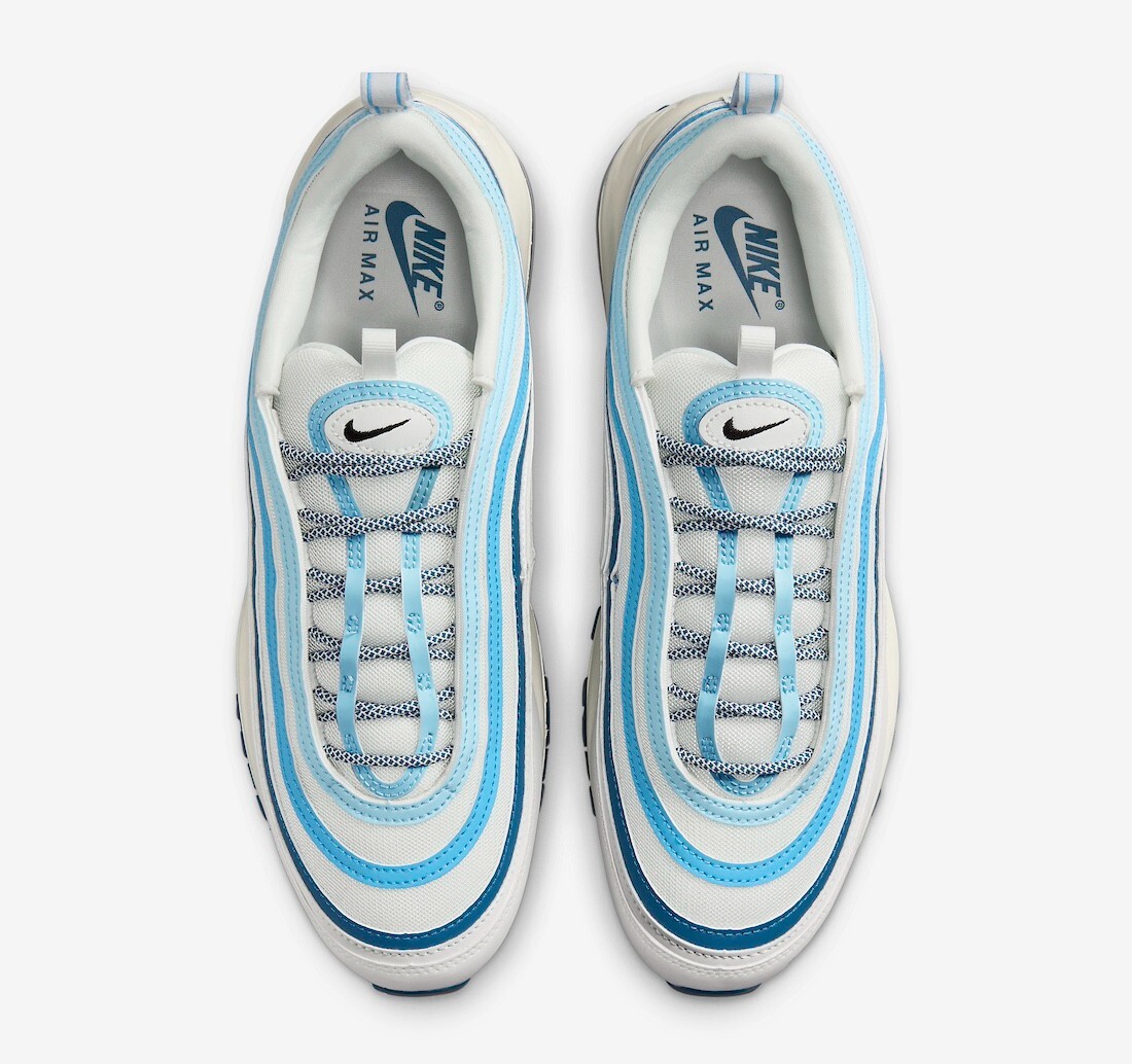 Nike Air Max 97 White Light Photo Blue FN6957-100 Size 13