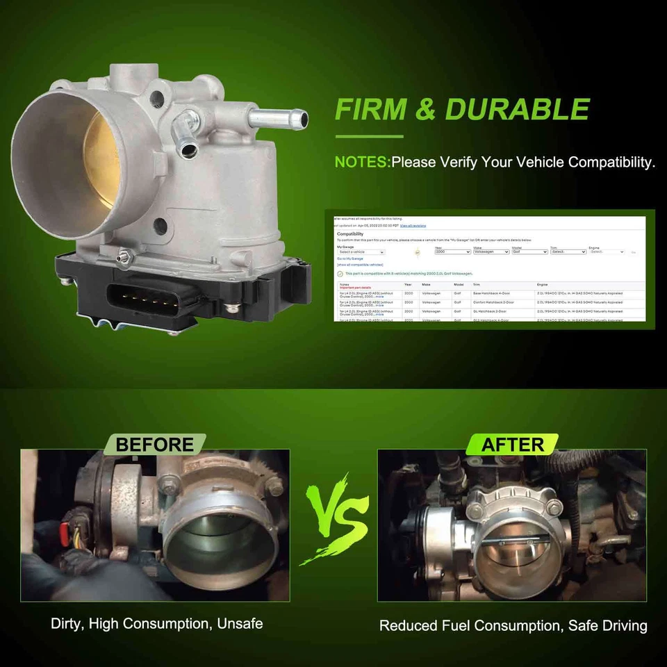 Cuerpo del acelerador para Mitsubishi Eclipse 2006-2012 Galant 2004-2012 2,4 L Foto 3 de 4