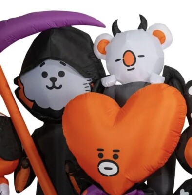 NEW BTS Halloween Line Friends BT21 Scene by Airblown Inflatable