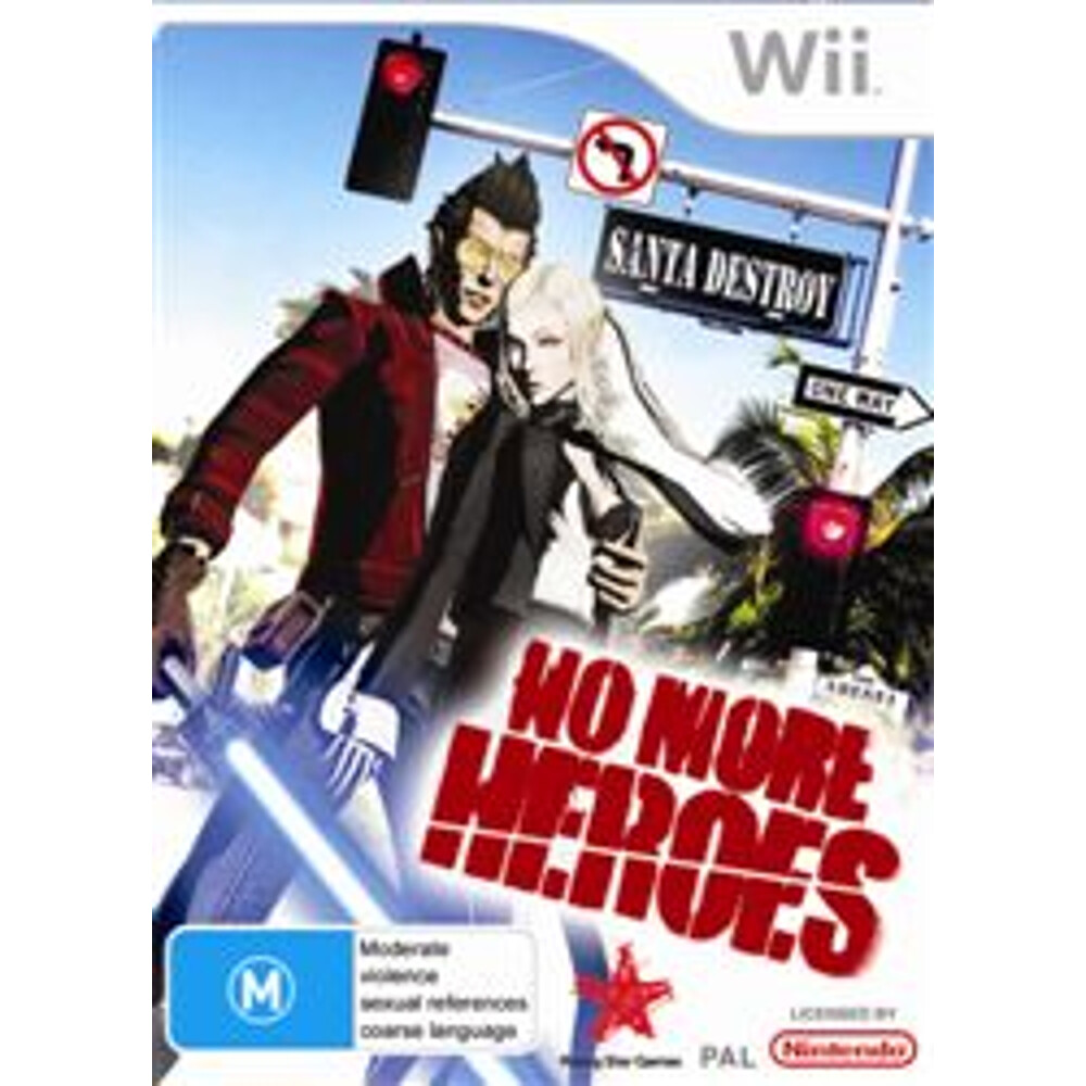 No More Heroes Nintendo Wii Game Australia