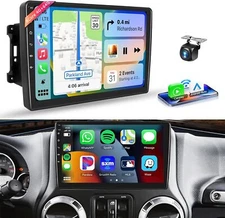 4+64G Car GPS Radio Android 13 CarPlay GPS Navi USB WIFI For Jeep Dodge Chrysler