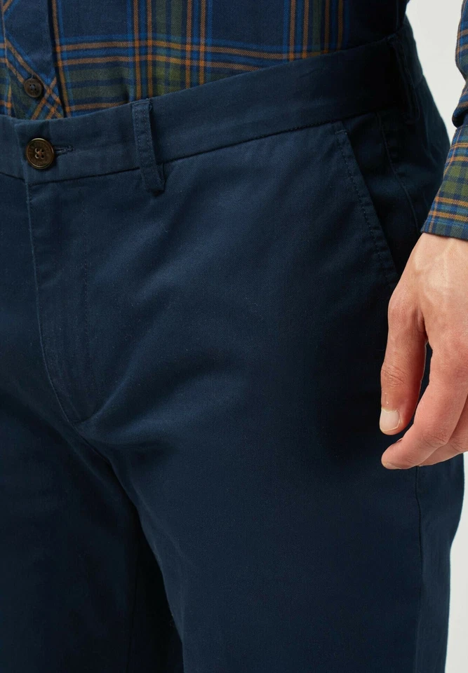 Ben Sherman – Pantalones Chino Skinny Stretch 1012756 Azul Nuevo Hombre SS25 - Imagen 2 de 4