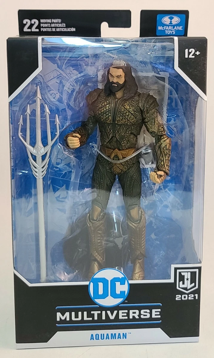 Aquaman figurine et comic book DC Comics McFarlane Toys 18 cm - Kingdom  Figurine