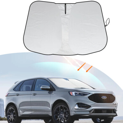 Car Windshield Sunshade Foldable Fit Ford Edge 15-24 Visor UV Block Shield Cover
