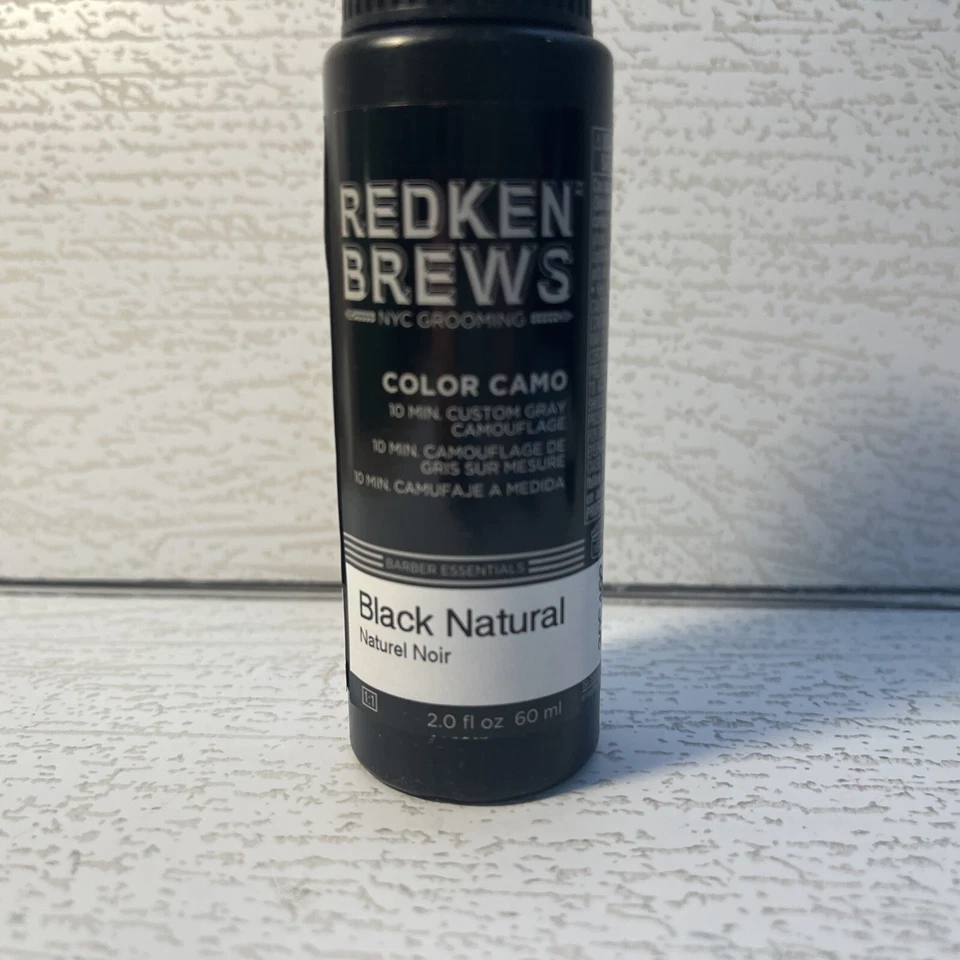 2-Redken Brews цвет камуфляж мужской черный натуральный 10 мин цвет волос 2 унц камуфляж - Изображение 2 из 3