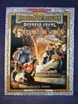 Hellgate Keep  - Forgotten Realms AD&D  - TSR9562  - 1st Print  1998 - EXC