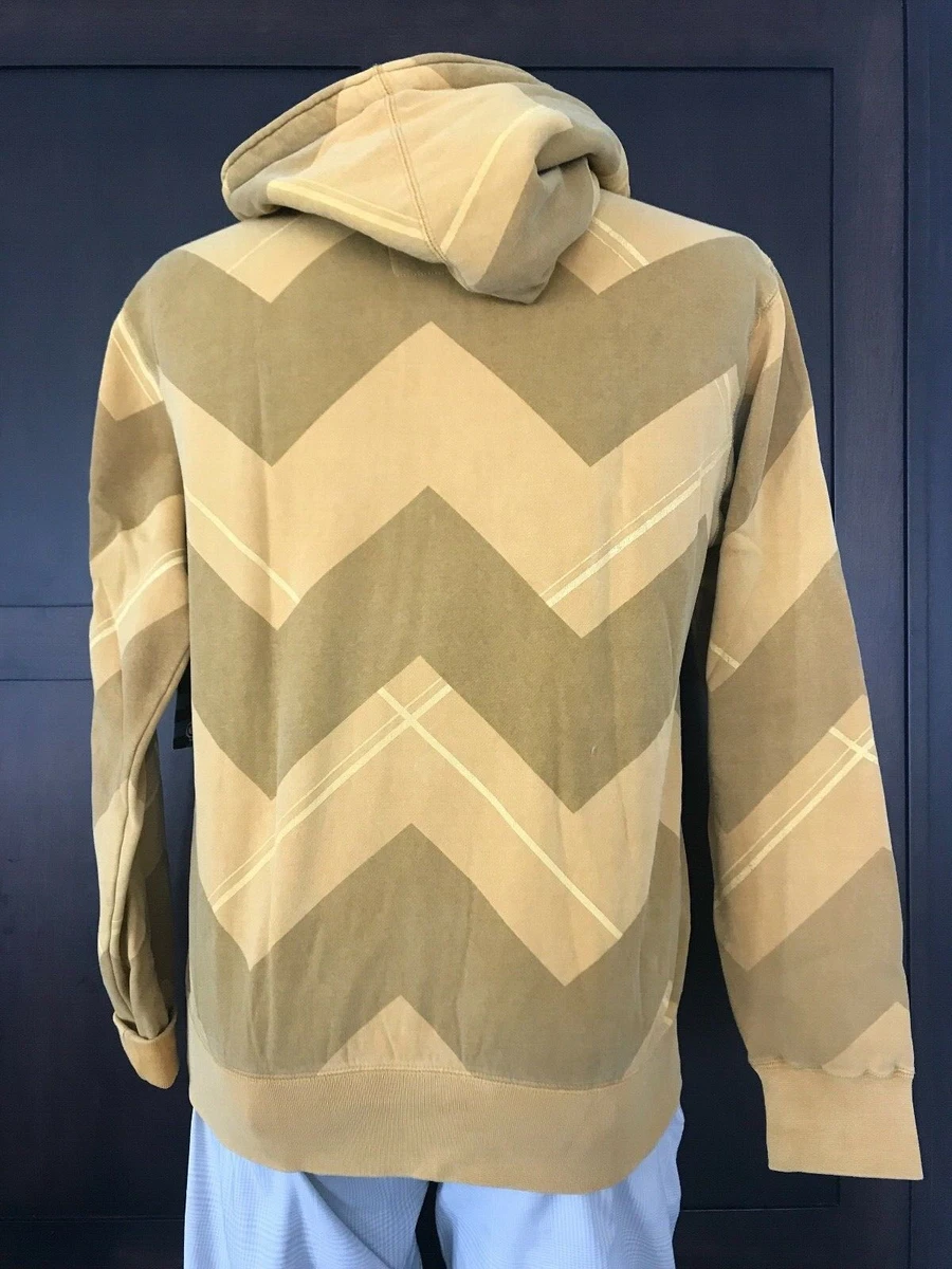 NEW Billabong Men s Mustard Yellow Zipper Zip Up Logo Hoodie Hoody