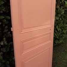 Porte de communication h217xL81cm ancienne panneautée moulurée bois antique door