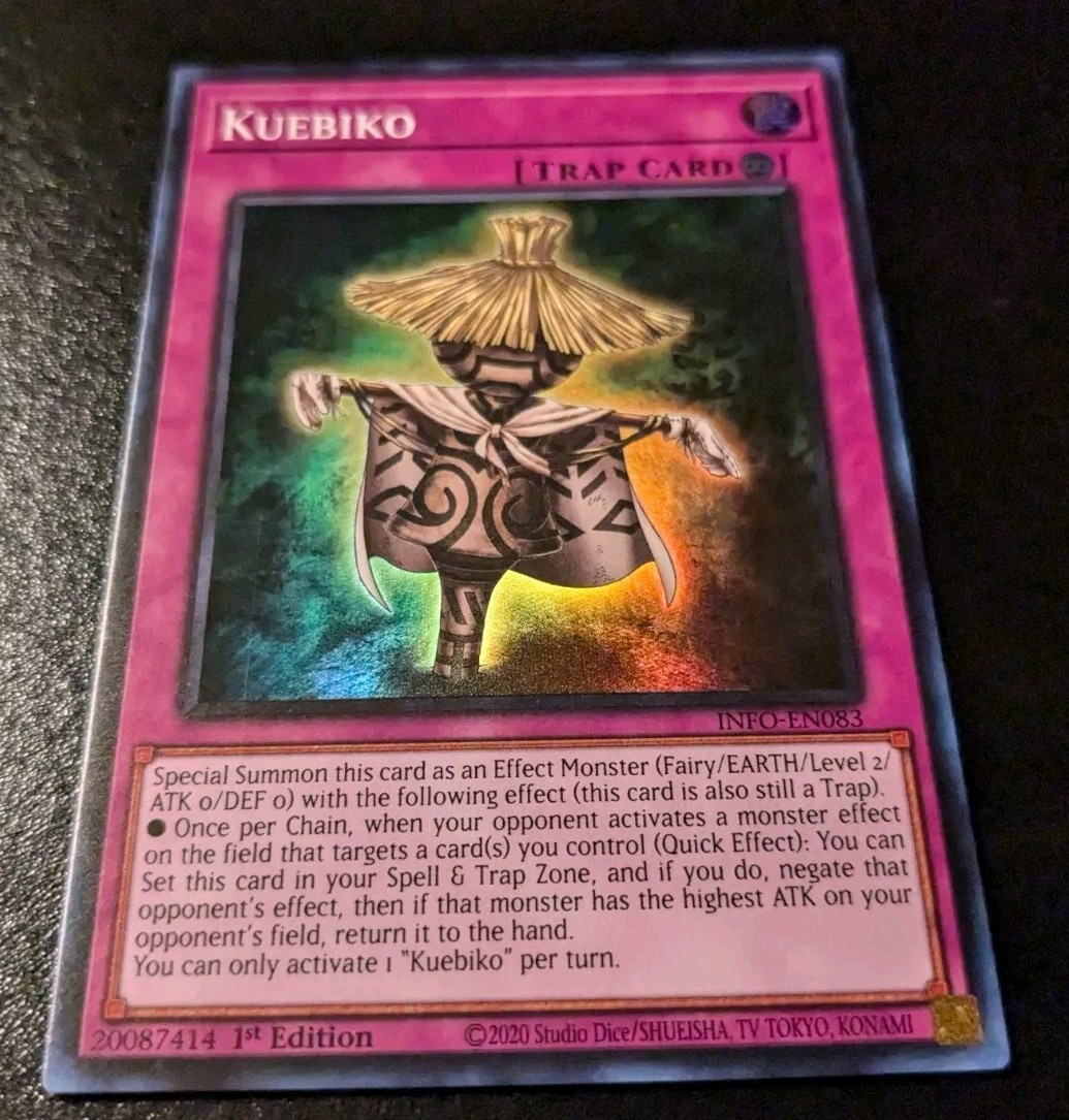 Kuebiko INFO-EN083 1st Edition Super Rare The Infinite Forbidden
