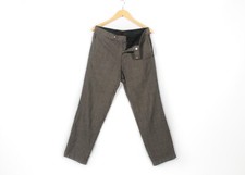 Vintage Hugo Boss James Brown Classic Fit Flat Front Wool Dress Pants Size 32