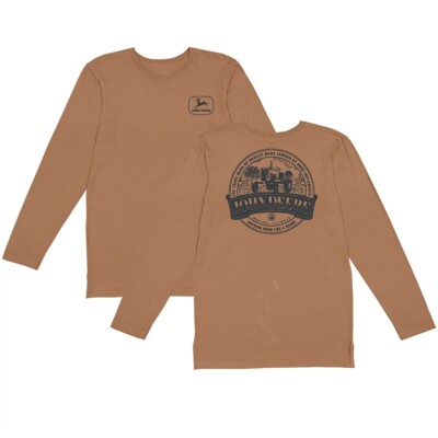John Deere - Vintage Advertising Seal - Men's Long Sleeve T-Shirt - Many Sizes