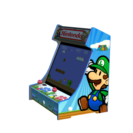 Super Mario Full/Half Sets Arcade Artwork Arcade Graphics Stickers
