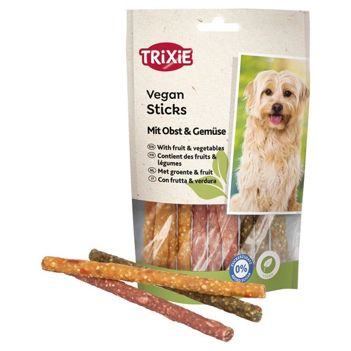 Trixie Hundesnack Vegan Sticks mit Obst & Gemüse 100 g, UVP 2,49 EUR, NEU