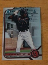 2022 Bowman Chrome 1st Bowman Alvin Guzman #BPC18 Arizona Diamondbacks